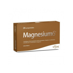 VITAE MAGNESIUM 6 20 COMPRIMIDOS (MAGNESIO, VITAMINA B6, TAURINA)