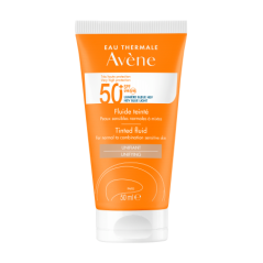 AVENE SPF 50+ FLUIDO FACIAL CON COLOR 50 ML
