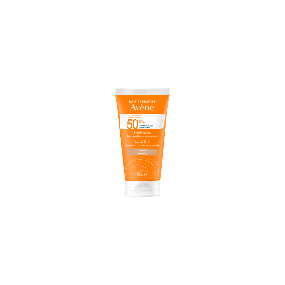 AVENE SPF 50+ FLUIDO FACIAL CON COLOR 50 ML