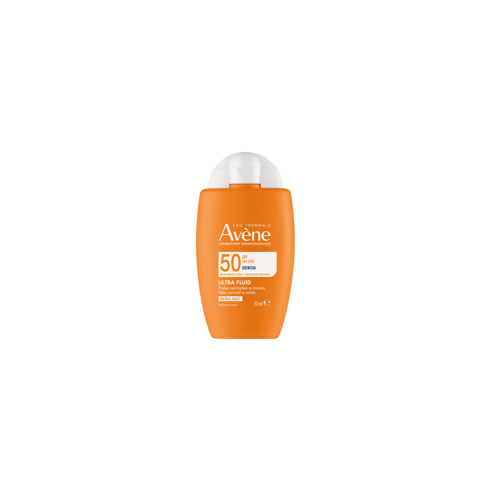 AVENE SPF 50+ ULTRA MAT FLUIDO  FACIAL  50 ML (BAJA)