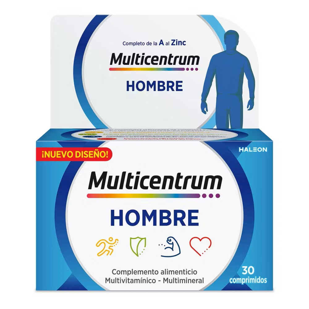 MULTICENTRUM HOMBRE 30 COMPRIMIDOS