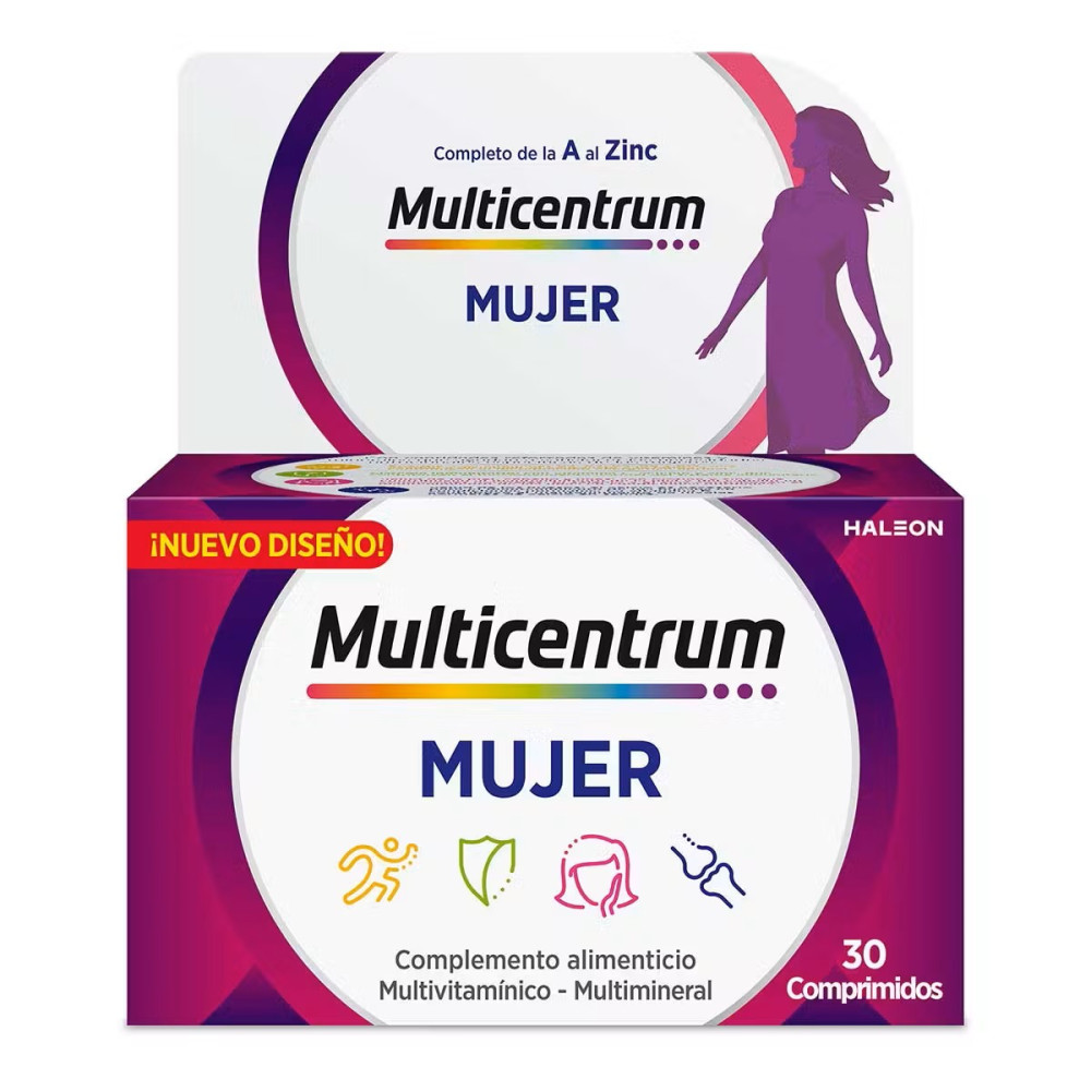 MULTICENTRUM MUJER 30 COMPRIMIDOS