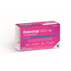 DOLOSTOP 650 MG 20 COMPRIMIDOS