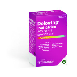 DOLOSTOP PEDIATRICO 100 MG/ML SOLUCION ORAL 1 FRASCO 30 ML