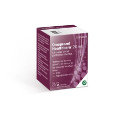 OMEPRAZOL HEALTHKERN 20 MG 14 CAPSULAS GASTRORRESISTENTES (FRASCO)