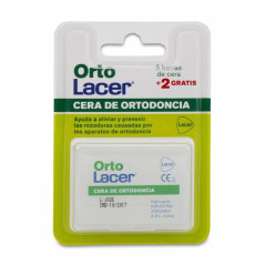 LACER ORTOLACER CERA ORTODONCIA PROTECTORA ROZADURA 7 BARRITAS