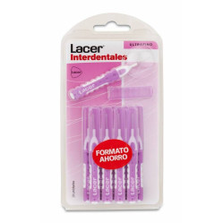 LACER CEPILLO INTERDENTAL ULTRAFINO MORADO 10 UNIDADES