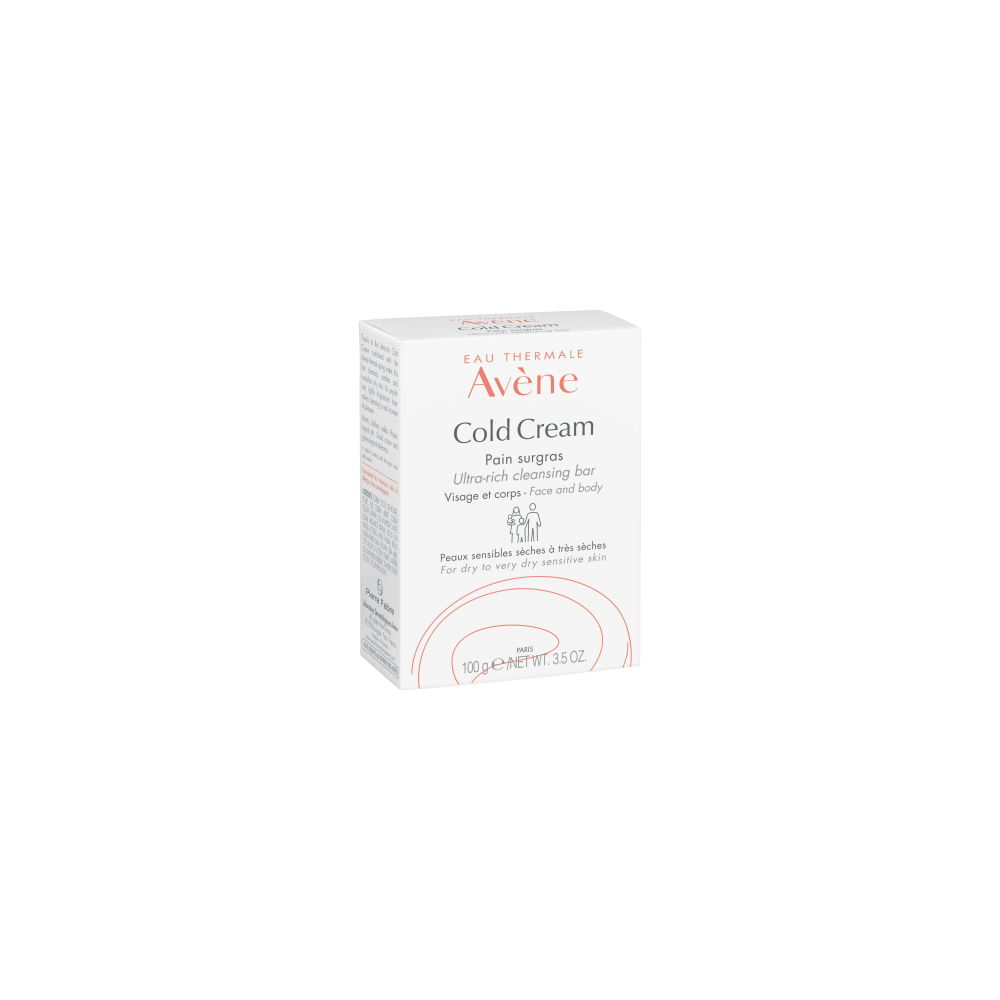 AVENE COLD CREAM PAN LIMPIADOR SOBREGRASO PASTILLA 100 G